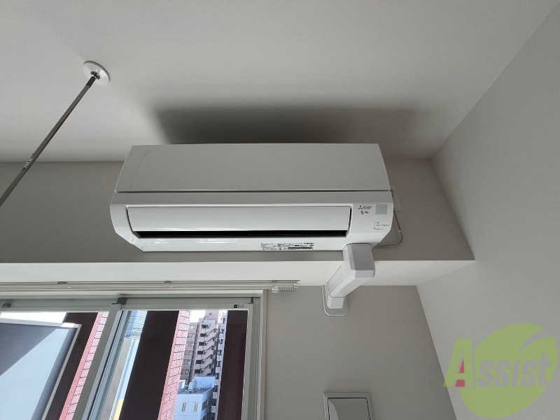 その他設備　エアコンが設置されているので各季節を快適に過ごせそうですね。