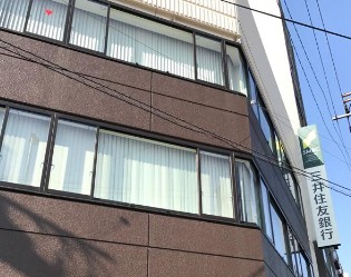 銀行　三井住友銀行 砂町支店（銀行）まで166m