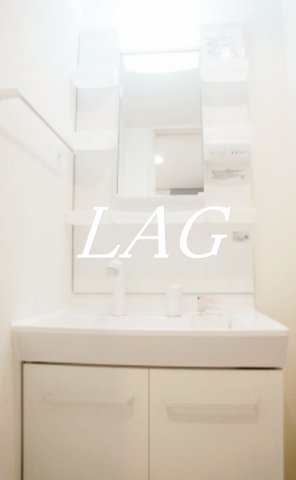 洗面設備　洗面台です。