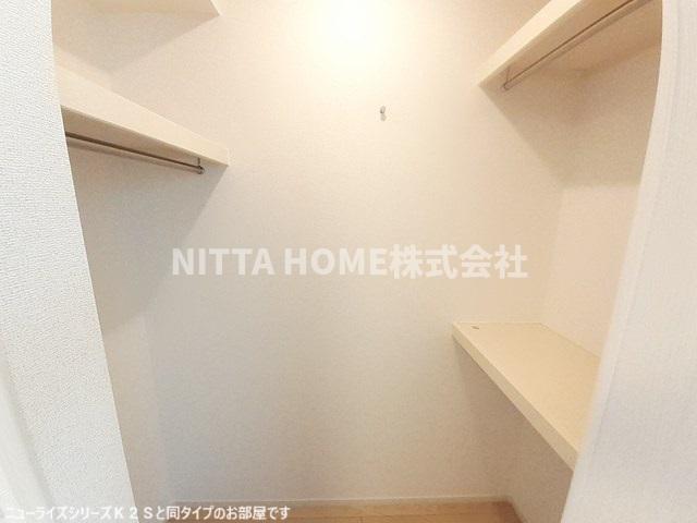 収納　【完成イメージ図】収納豊富なウォークインクローゼットを完備◎