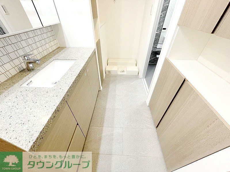 洗面設備　お問合せは(株)タウンハウジングレジデンス事業部【03-…