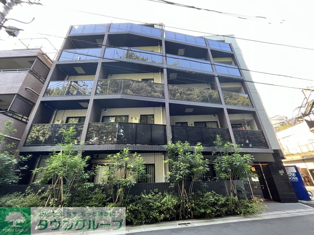 建物外観　新築工事中