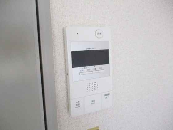 セキュリティ　※別部屋の写真です