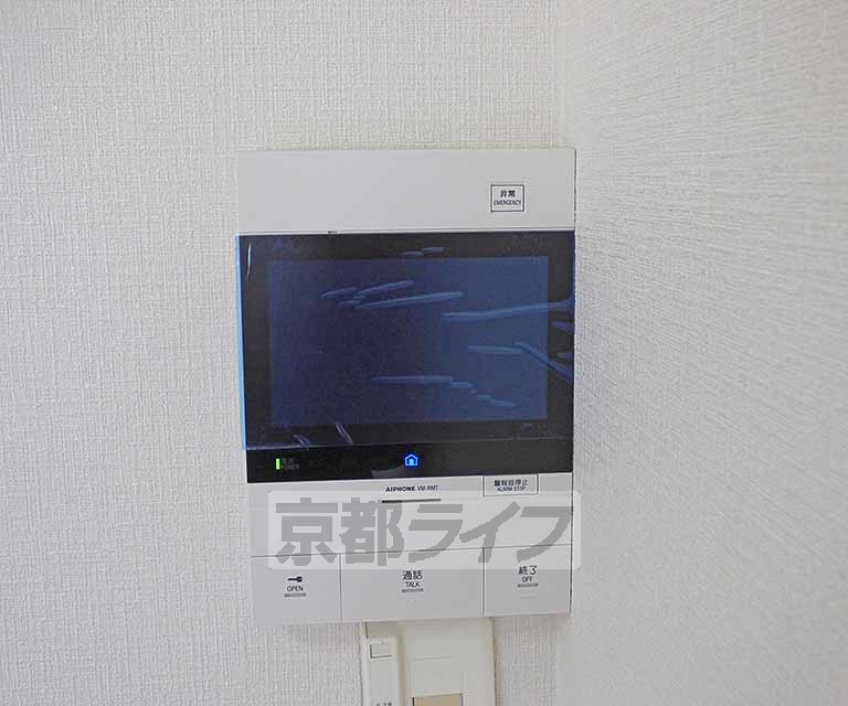 セキュリティ　大画面で誰が来られた はっきりと見えそうです