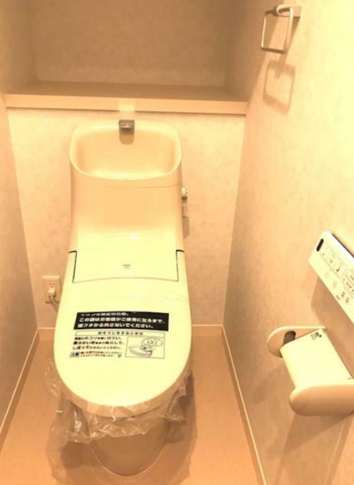 トイレ　ゆったりとした空間のトイレです