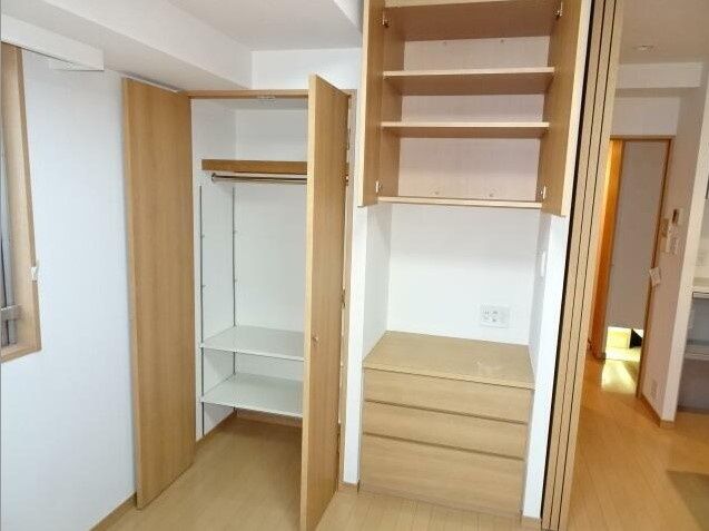 収納　収納があります