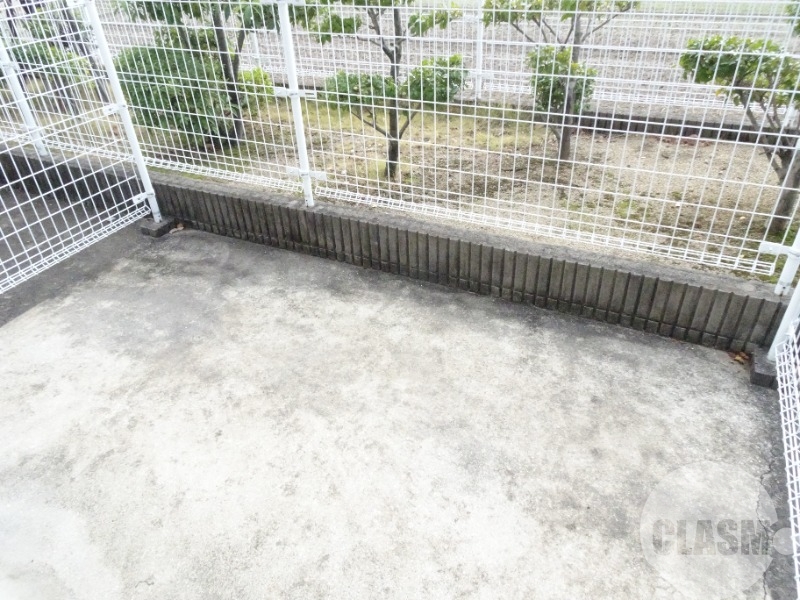 バルコニー　南向きです♪