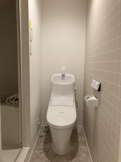 トイレ　ゆったりとした空間のトイレです