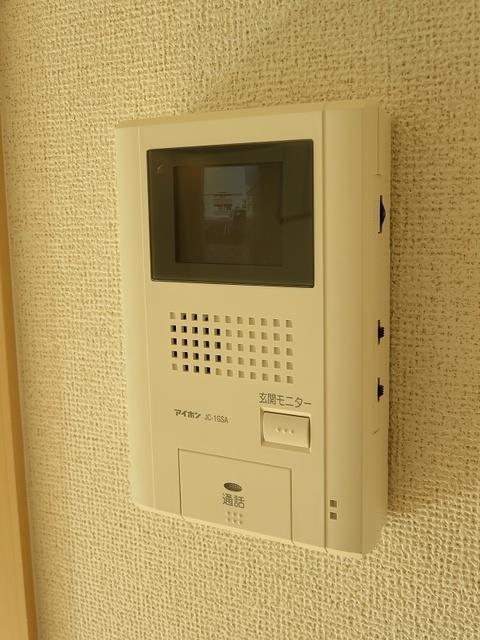 セキュリティ　モニター付きインターホン
