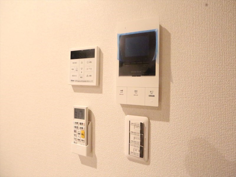 セキュリティ　ＴＶモニター付インターホン　同仕様写真