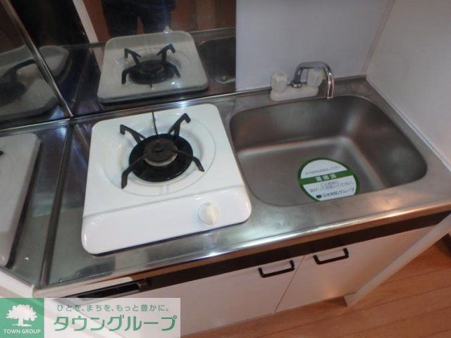 キッチン　１口ガスコンロ