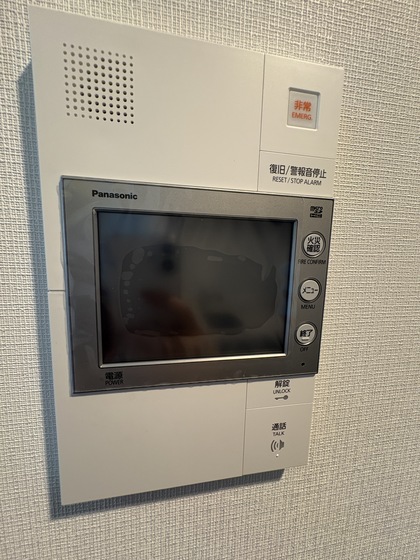 セキュリティ　※別号室の写真です