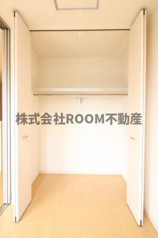 収納　大きなスペースがあり、収納には困りません