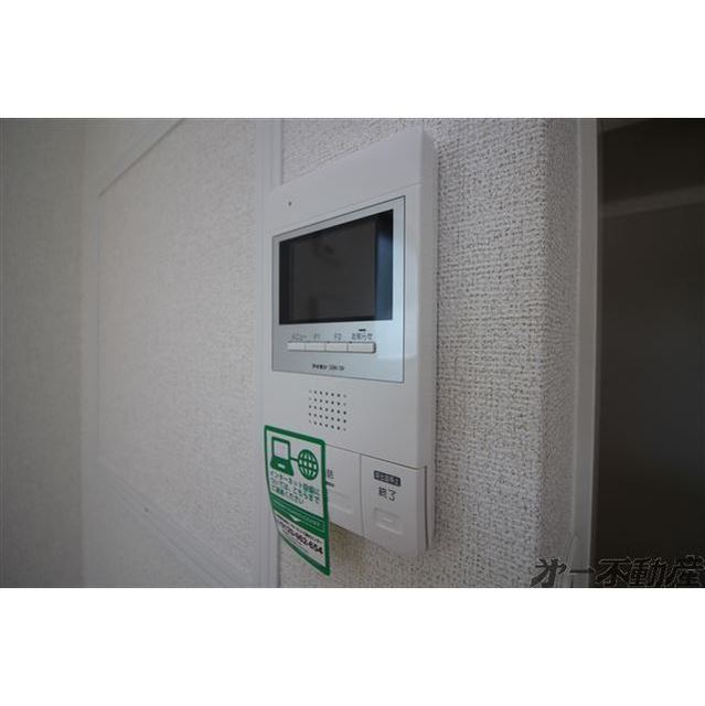 セキュリティ　モニター付きインターホン