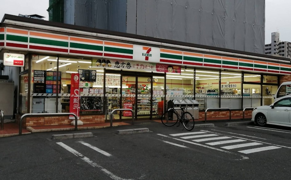コンビニ　セブンイレブン 名古屋亀島2丁目店（コンビニ）まで186m