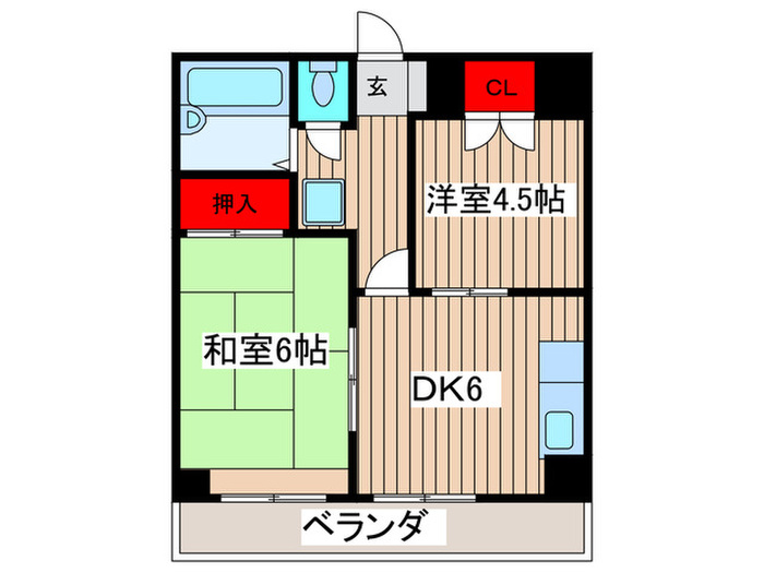 ガ-デンハイツ小山の間取り写真