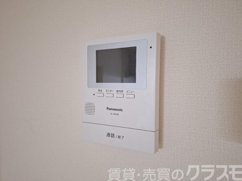 セキュリティ　来訪者が確認できるモニターホン♪