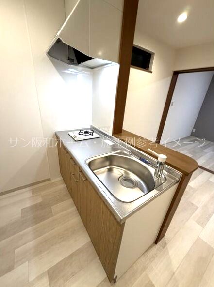 クレスト高安町南のキッチン写真