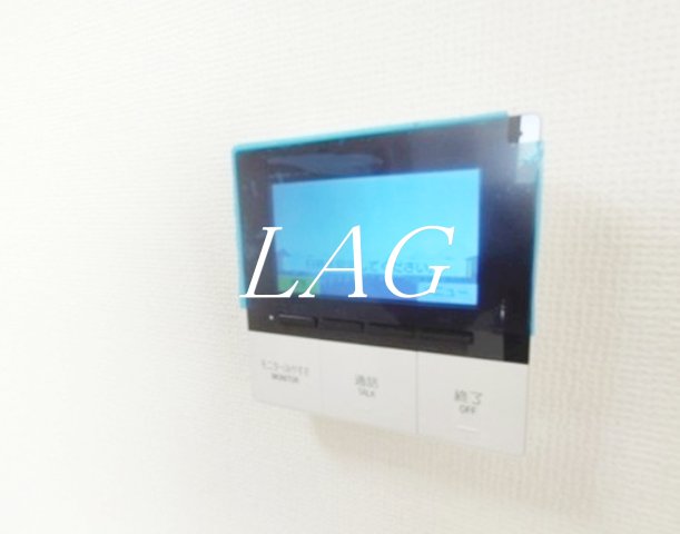 セキュリティ　モニター付きインターフォンです。