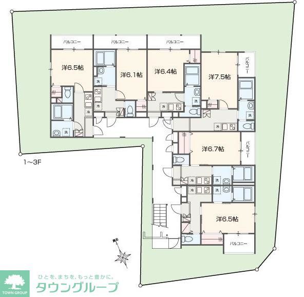その他共有部分　間取図