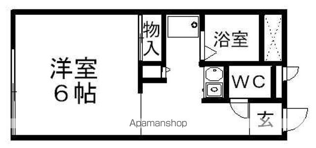 レオパレス清良の間取り写真