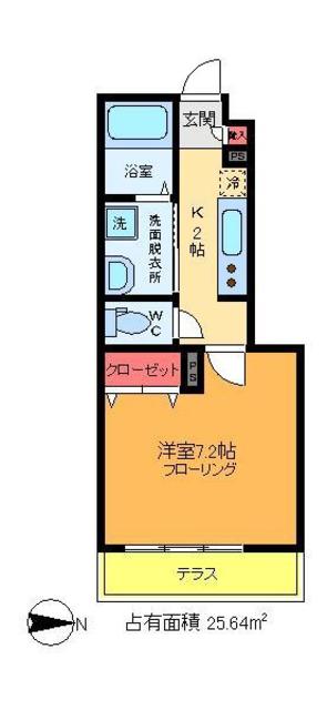 ボヌールの間取り写真
