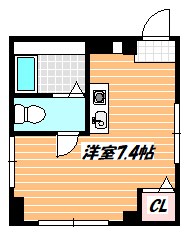東京メトロ東西線 行徳駅 徒歩9分 3階建 築41年の間取り写真