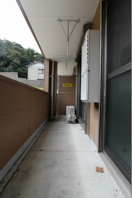 バルコニー　日当たり良好です。