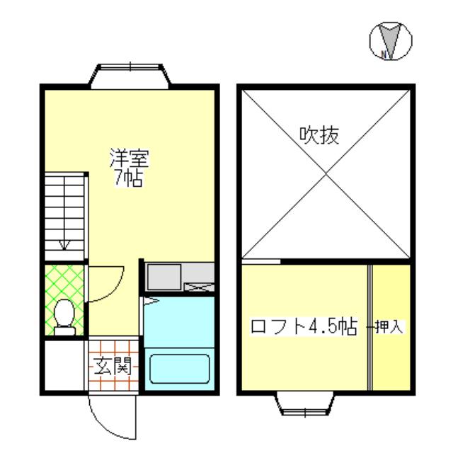 ウエルカムドリーマーの間取り