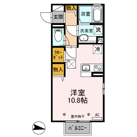 Floral NakajimaIIの間取り