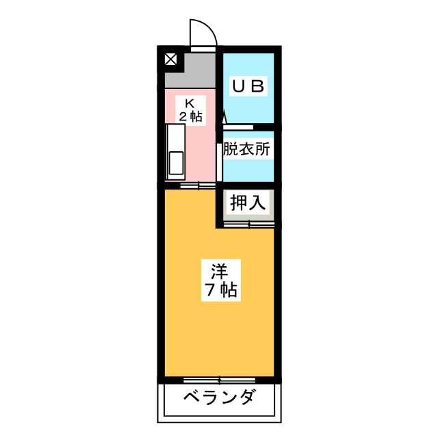 コーポみやびの間取り