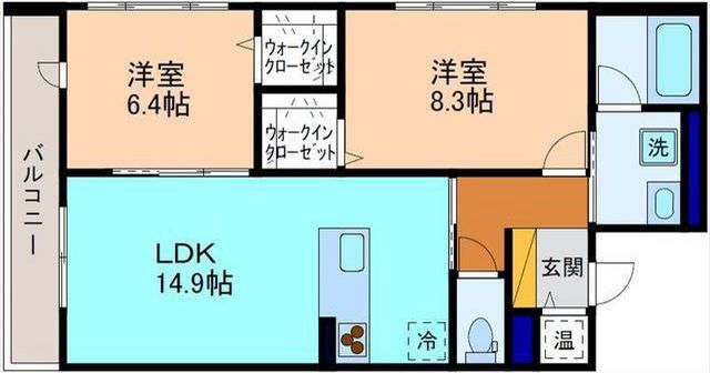 シエロ　アズールの間取り