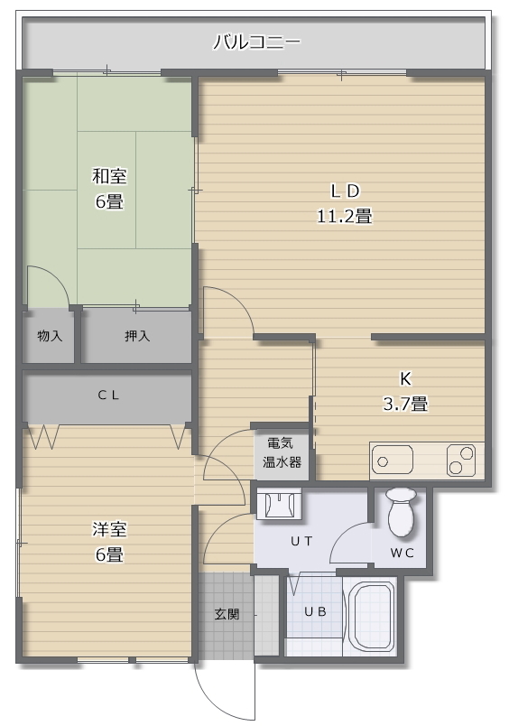 M’ｓねむの木の間取り