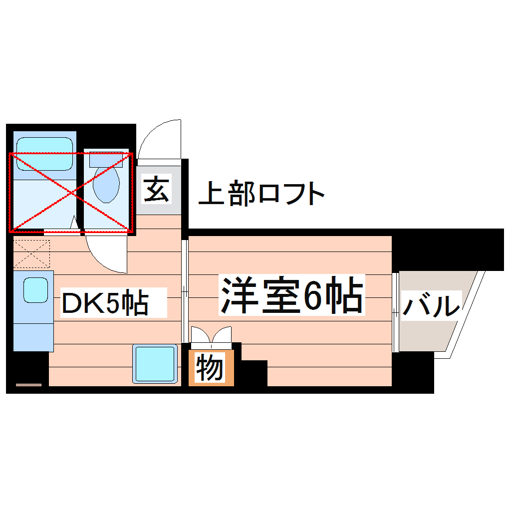 高橋ビルの間取り