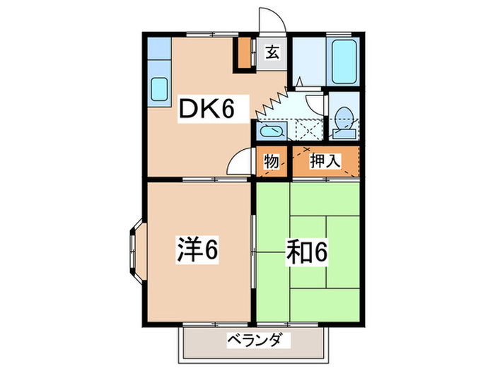 ム－リン鎌倉の間取り