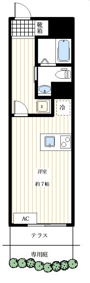 ライオンズシティ調布の間取り