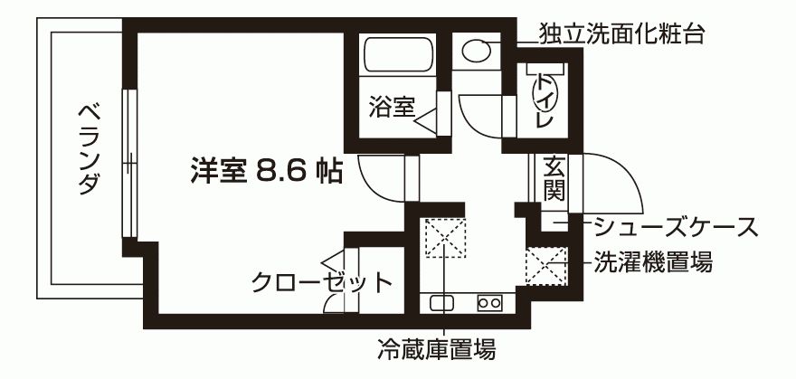 ウイステリア千種の間取り