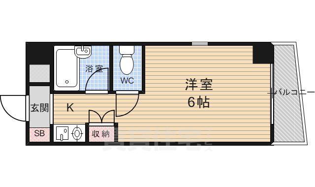 ノアーズアーク京都朱雀の間取り