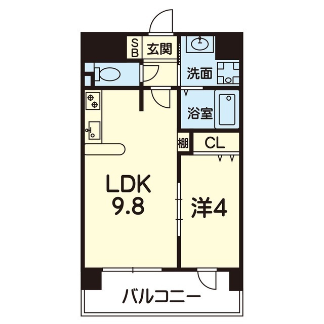 ライズ代継橋の間取り