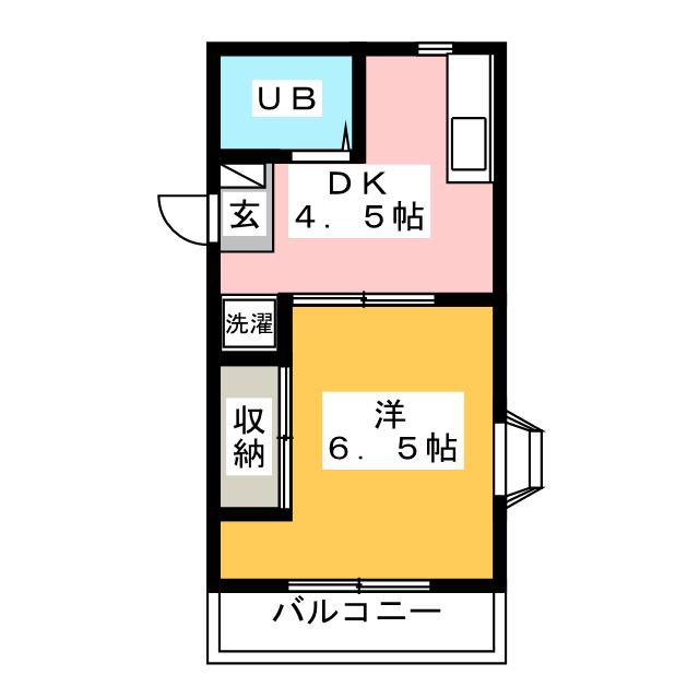 栗山ビルヤマキマンションの間取り