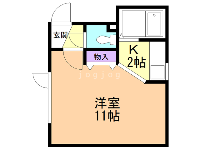 エスポワール２．ｎｄの間取り