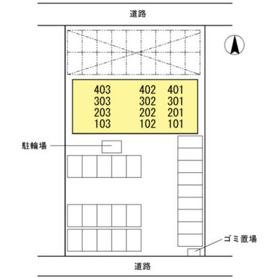 【グランパルクの駐車場】