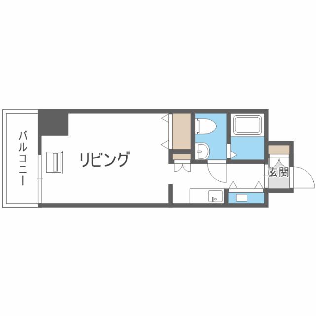 TEADA北4条　ティーダ北4条の間取り