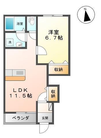 サンフィットフジマンＣの間取り