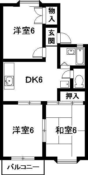 レジデンス青山の間取り