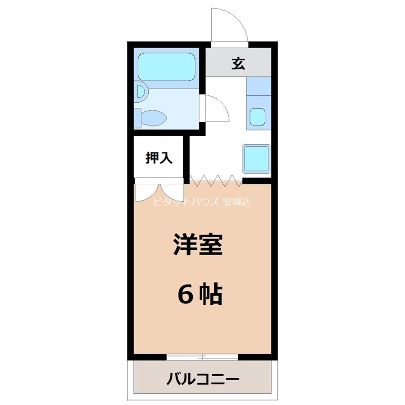 刈谷マンションの間取り