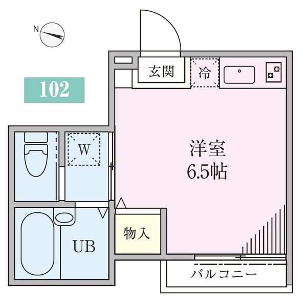 グラジオラス菊名の間取り