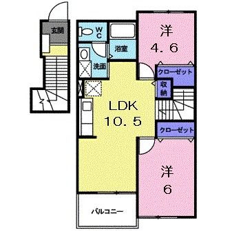 ヴィラフィールドイーストの間取り