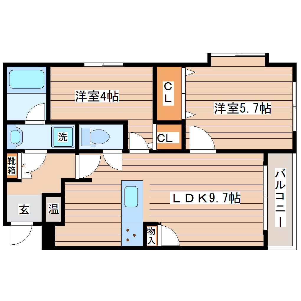 Villa Novの間取り