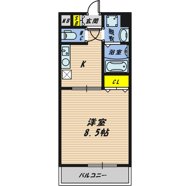 アリエスの間取り